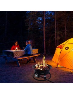 ZOKOP U.S. Standard KLD4004/19 inch/ 52000BTU Outdoor Camping / Yard Gas Brazier / Heater / Heater / Black