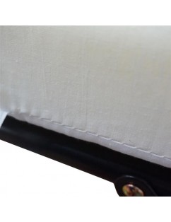 Tri-fold Folding Bed White