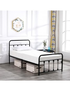 3FT Barbells Bedhead Decoration Iron Bed Black